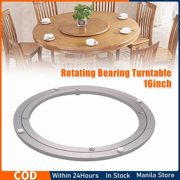 Lybunair Drehteller Aus Aluminium - 360° Drehbare Platte Für Küche & Deko