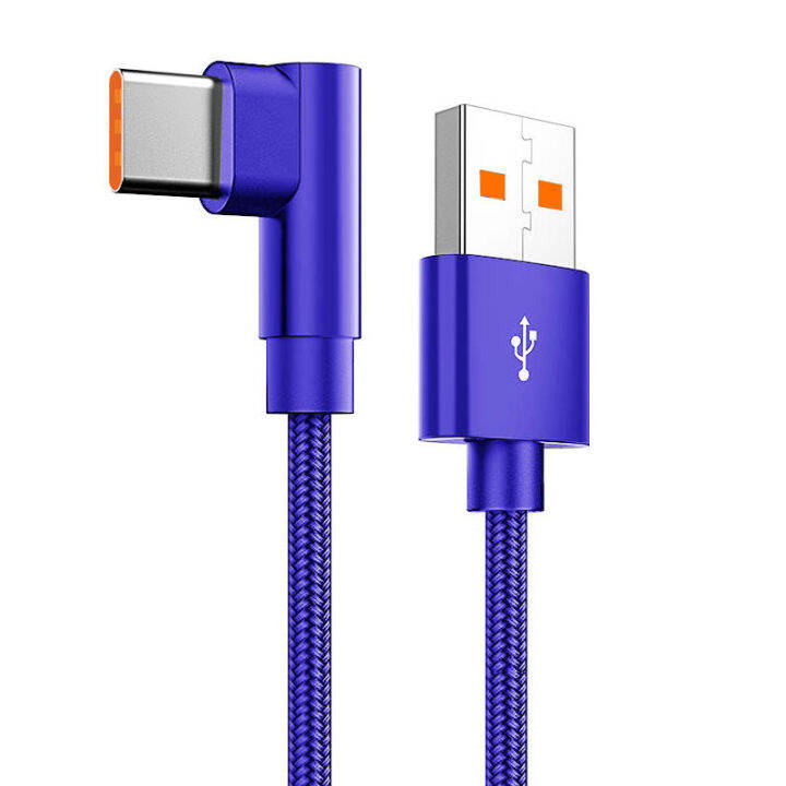 สายดาต้า6a-เล่นเกมชนิด-c-90องศาแบบข้อศอกที่ชาร์จไฟรวดเร็ว-usb-สุด-xiaomi-สายชาร์จสำหรับซัมซุงอุปกรณ์เสริมสำหรับโทรศัพท์มือถือหัวเหว่ย