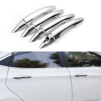 Chrome Door Handle Cover Trim For Hyundai Solaris Verna I25 Ent Grand Avega 2011 2012 2013 2014 2015 2016 Car Styling