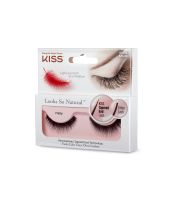 Kiss Natural Lash-Pretty  คิส ขนตาปลอมบางเบาไร้รอย 1 คู่