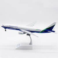 1:200 B777-200 N772ET รุ่น Air Prototype Airlines W ฐานพลาสติกโลหะผสมเครื่องบินเครื่องบินสะสมจอแสดงผลรุ่น Collection