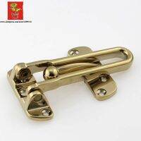 CHICOO Zinc Alloy Gold  Security Door Guard Latch Door Bol Door Security Hasp Guard Door Hardware Locks Metal film resistance