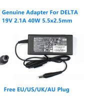 2023ของแท้19V 2.1A 40W 5.5X2.5Mm Delta ADP-40LD B ADP-40LD D อะแดปเตอร์แหล่งกระจายไฟ AC สำหรับ HP ASUS AOC ชาร์จไฟจอภาพ LED LC