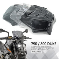 790 890 Duke รถจักรยานยนต์กระจกกระจกลม D Eflector กระจกครอบคลุมหน้าจอเลนส์สำหรับ790DUKE 890UKE 2018 - 2022 2021