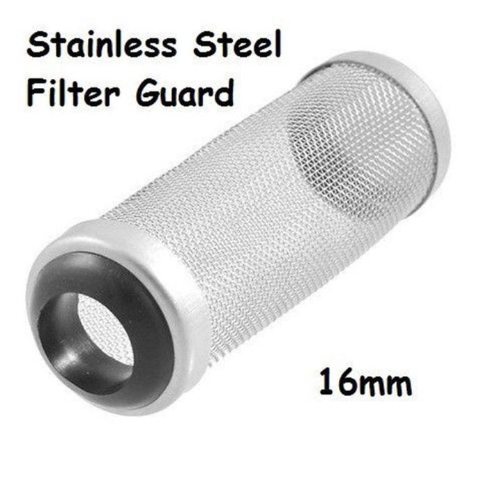 SELLYER Intake Strainer 12/16mm Guard 1x Cylinder Aquarium Nets