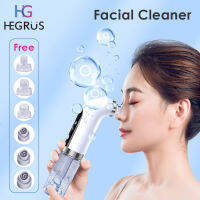 HEGRUS เครื่องกำจัดสิวหัวดำไฟฟ้า,เครื่องดูดสิวสูญญากาศขนาดเล็กรูขุมขนทำความสะอาดอย่างล้ำลึก USB สามารถชาร์จแบตเตอรี่ได้อุปกรณ์กำจัดสิวสิวทำความสะอาดผิวหน้าด้วย6เคล็ดลับ