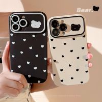 Love bear Fall-proof phone case for couples tpu silicone for apple iphone 11 12 13 14 15 pro max  plus x xr xs max 7 8 plus se2020