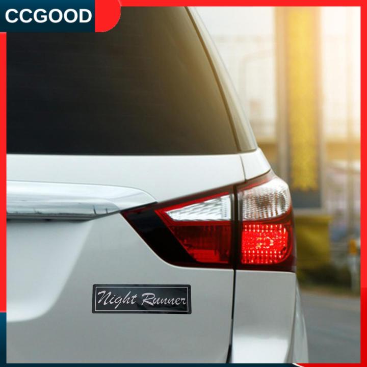 ccgood-ชุดสติกเกอร์ติดรถเรืองแสงและยานพาหนะไฟอ่อนสไตล์สติกเกอร์แต่งรถ-j