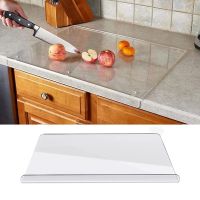 2023 NEW Clear Cutting Board for Kitchen Acrylic Cutting Boards for Kitchen Counter Anti-Slip for Counter Countertop Protector Preparation  Cutting Bo