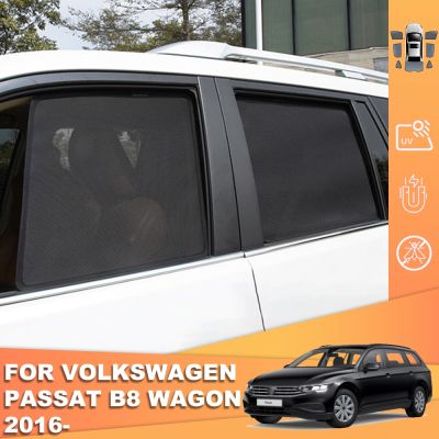 hot【DT】 PASSAT B8 Variant 2015-2022 Magnetic Car Sunshade Front Windshield Curtain Rear Side Window Shield