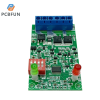 pcbfun ไฟสนามหญ้าพลังงานแสงอาทิตย์แบตเตอรี่ลิเธียม3.7V 7.4V 11.1V แผงวงจรการขจัดแมลงตัวควบคุมโคมไฟ3A ควบคุมบอร์ดควบคุมไฟแสงอาทิตย์