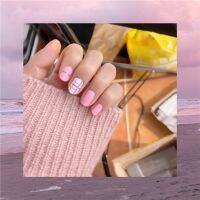 [More 9pesos in shop] List DIY Finger Nail Sticker False Nails Acrylic waterproof