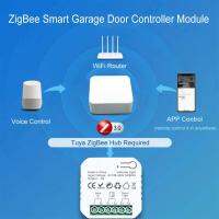 2023ใหม่ Tuya Smart Life ZigBee ที่เปิดประตูโรงรถ Controller App รีโมทคอนลรองรับ Alexa Home Voice Control