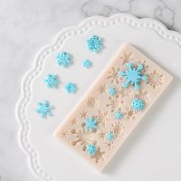 Cakelove Christmas Series Snowflake Silicone Fondant Cake Mold Pastry Decoration Baking Mold Fondant Cake Tools Accessories