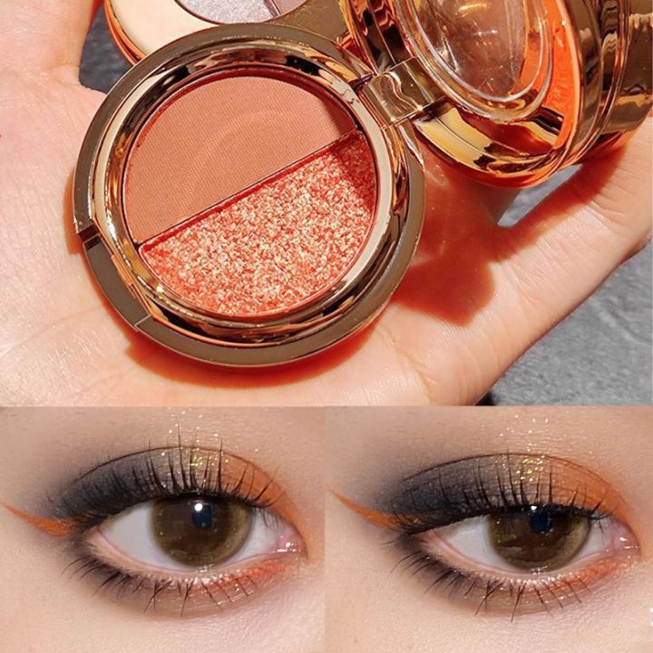 waterproof-glitter-eyeshadow-palette-2-colors-pearlescent-pumpkin-color-matte-powder-earth-tone-eyeshadow-eyes-makeup-cosmetics