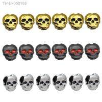 ♤►卐 6 Pieces Skull Shape Buttons Classical Guitar Tuning Peg Key Tuner Button