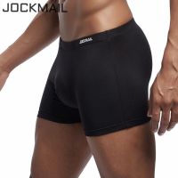 (CAES Premium) JOCKMAIL ยี่ห้อกางเกงชั้นในชายระบายอากาศ Cuecas นักมวยกิริยาแข็งผู้ชายชุดชั้นใน U นูนเซ็กซี่กางเกง Homewear Boxershorts ผู้ชาย