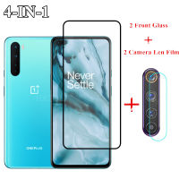 2PCS For Oneplus Nord Glass Tempered Glass for Oneplus 8 Nord 5G Screen Protector Protective HD Camera Len Film for OnePlus Z