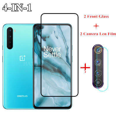 2PCS For Oneplus Nord Glass Tempered Glass for Oneplus 8 Nord 5G Screen Protector Protective HD Camera Len Film for OnePlus Z