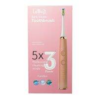 เเปรงสีฟันไฟฟ้า SONIC ELECTRIC TOOTHBRUSH LEBOT PINK *เเถมเเปรงอีก 1 ชิ้น