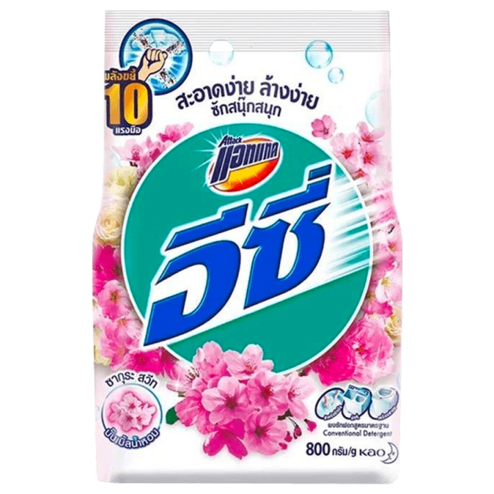 fernnybaby-แอทแทค-อีซี่-attack-easy-800g-ผงซักฟอกแอทแทคอีซี่-สูตร-อีซี่-สีซากุระ-ซากุระสวีท-800-กรัม