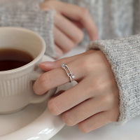 Yixuan Spicy Girls Fashion Womens Paper Clip Open Index Finger Ring Personalized Unique Sparkling Diamond Pin Ring 6NUL