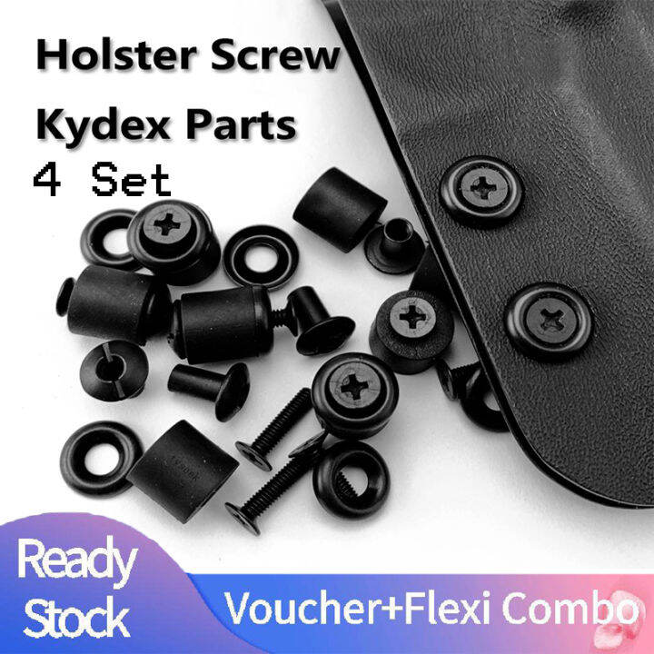 neuim-4ชิ้น-เซ็ต-kydex-holster-spacer-ชิ้นส่วนสกรู-fast-โทรออก-sheath-สกรูทำ-k-sheath-diy-คลิปหนีบเอวสกรู-spacers-อุปกรณ์เสริม