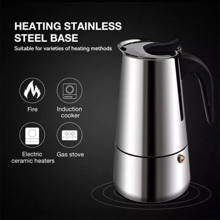 600ML Moka Pot coffee maker espresso machine moka coffee pot Electric