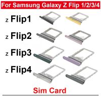 สำหรับ Galaxy Z Flip 1 2 3 4 Z Flip2 Flip3 Flip4ซิมการ์ด F7000 F7070 F7110ที่วางถาดใส่ซิมช่องซ่อม