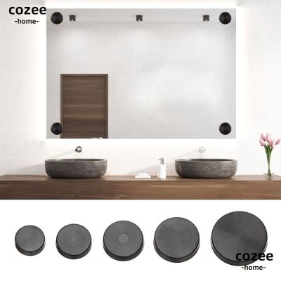 ✼ COZEE Useful Decoration Screw Covers Home Improvement Mirror Fasteners Screws Decorative Cap New Stainless Steel Advertising Screws Nails Furniture Hardware Mirror Fixing Nails/Multicolor