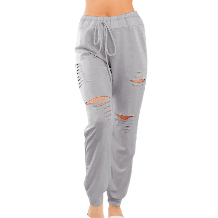 ripped sweatpants womens