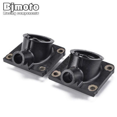 BJMOTO Motorcycle Carburetor Adapter Inlet Intake For Yamaha YFZ350 RD350 YFZ 350 AMNPRSTVWXYZ RD350 LCLCFLCFH