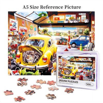 Cartoon World Wooden Jigsaw Puzzle 500 Pieces Educational Toy Painting Art Decor Decompression toys 500pcs