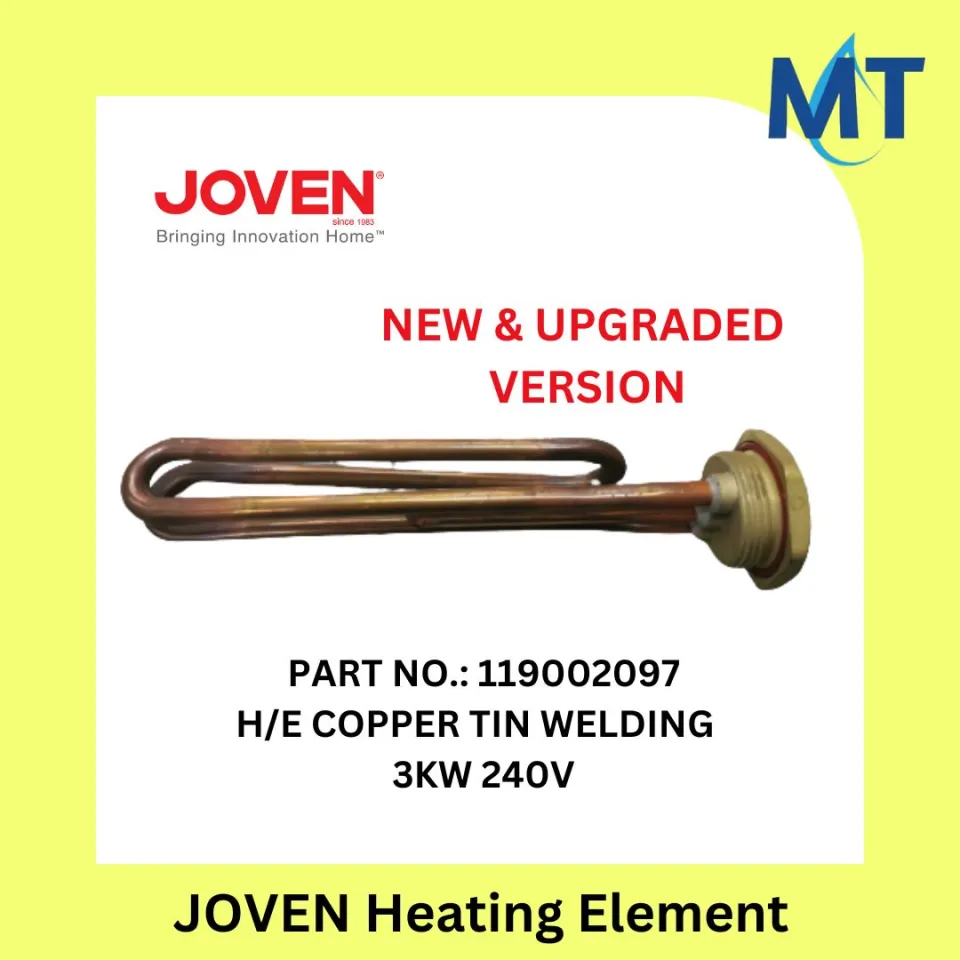 Joven Heating Element- 100% Genuine Part / NEW VERSION H/E COPPER for  storage water heater | Lazada