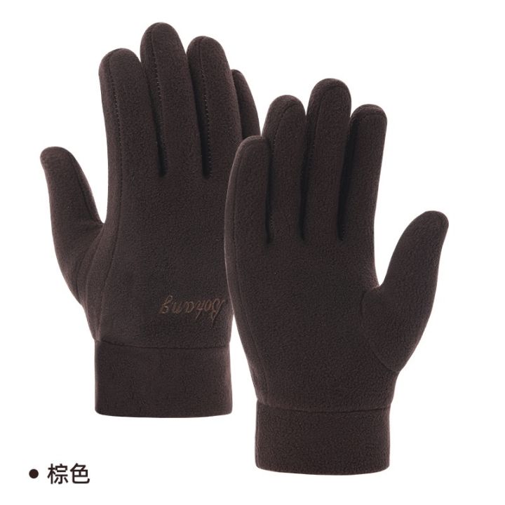 autumn-winter-warm-fleece-gloves-men-women-outdoor-riding-thickened