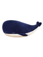 25-85Cm Cartoon Super Soft Plush Toy Sea Animal Big Blue Whale Soft Toy Stuffed Animal Fish Childrens Birthday Gift