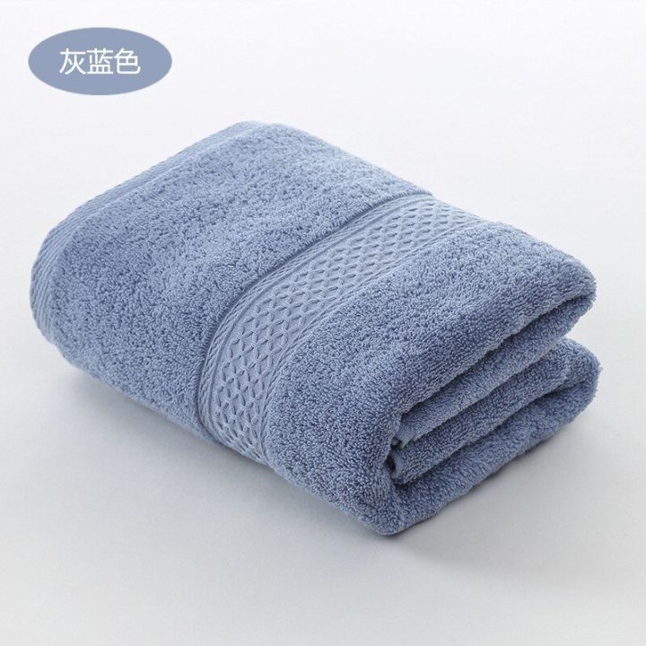 ผ้าฝ้ายบริสุทธิ์ผ้าเช็ดตัว70-140หนาขึ้นและขยายผ้าขนหนูอาบน้ำดูดซับผ้าขนหนูอาบน้ำผ้าฝ้ายร้านเสริมสวยที่ใช้ในครัวเรือน