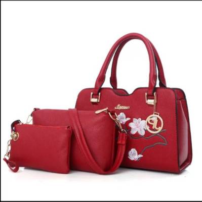 Synthetic Leather Hand Bag 30x22cm for Women