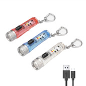 Pocket USB Mini ONE SE Max mới. Đèn pin chùm chìa khóa làm trắng huỳnh