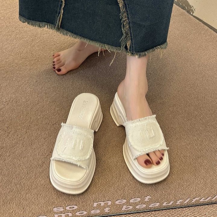 classic-style-fisherman-slippers-for-outer-wear-2023-womens-summer-new-platform-raise-the-bottom-canvas-slippers