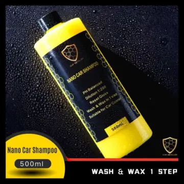 The best wash and wax car shampoo