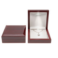 Creative Gift Box Bracelet Earring Necklace Box Jewelry Box Wine Packaging Box LED Light Wooden Box