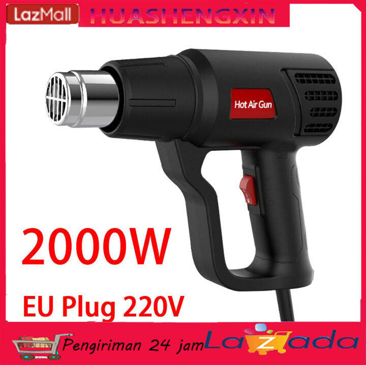 Pistol Panas Termostat2000W Mesin Heat Gun Hot Air Gun Pistol Pemanas ...