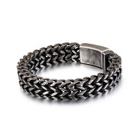 Kalen New Stainless Steel Link Chain Bracelets High Polished Dubai Gold Mesh Bracelets Men Cool Jewelry Accessories Gifts