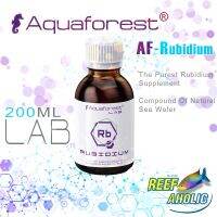 Reef-Aholic Aquaforest Rubidium Lab 200ml รูบิดั่ม หรือ รูบิเดียม ซึ่งถือว่ามีส่วนสำคัญกับตู้ทะเล มีมาจำหน่ายแล้ว