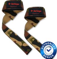 Harbinger l Padded Cotton Lifting Straps - Camo