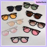 BETTERFORM สี่เหลี่ยมสี่เหลี่ยม แว่นตากันแดดบลัชไล่ระดับสี ไม่มีการแต่งหน้า การป้องกัน UV400 เฉดสีป้องกันแสงสะท้อน แฟชั่นสำหรับผู้หญิง แว่นตาสำหรับตกแต่ง สำหรับการขับรถตกปลาและการเดินทาง