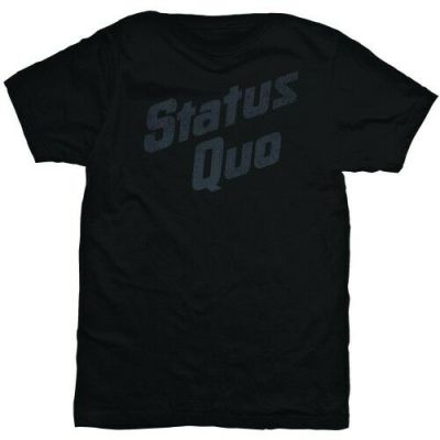 เสื้อยืดพิมพ์ลาย Status Quo- สไตล์วินเทจแฟชั่นผู้ชาย  GLT3