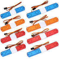 113143มม. Multi-Ftion กระพริบ RC รถตำรวจ LED Light Alarming Light สำหรับ110 18 RC รถ HSP Kyosho Traxxas Tamiya อะไหล่