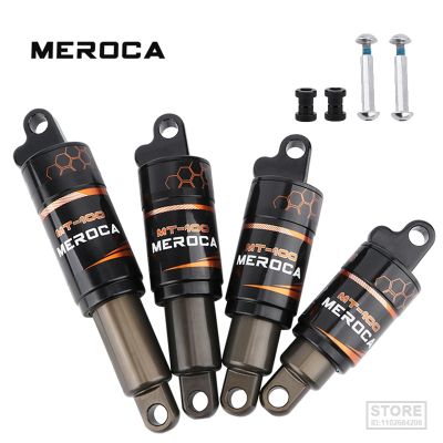 MEROCA Bicycle Rear Shock Absorber 125/150/165/190mm Electric Scooter Shock Absorber Mountain Bike Oil Spring Shock Absorber